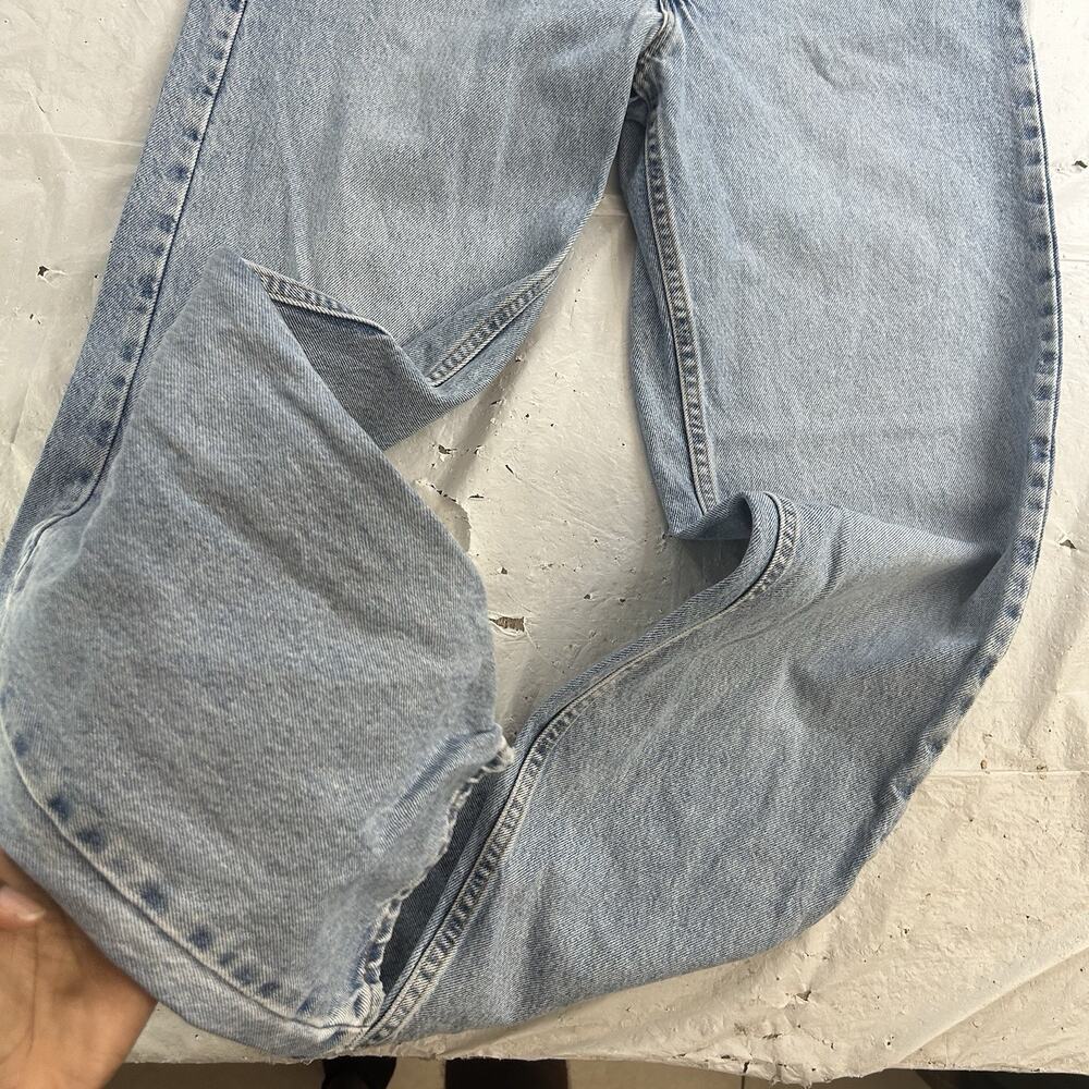 Vintage Levis Jeans Mens 34x34 Blue 555 Relaxed Straight Fit Denim Pants USA 90s - Picture 7 of 10